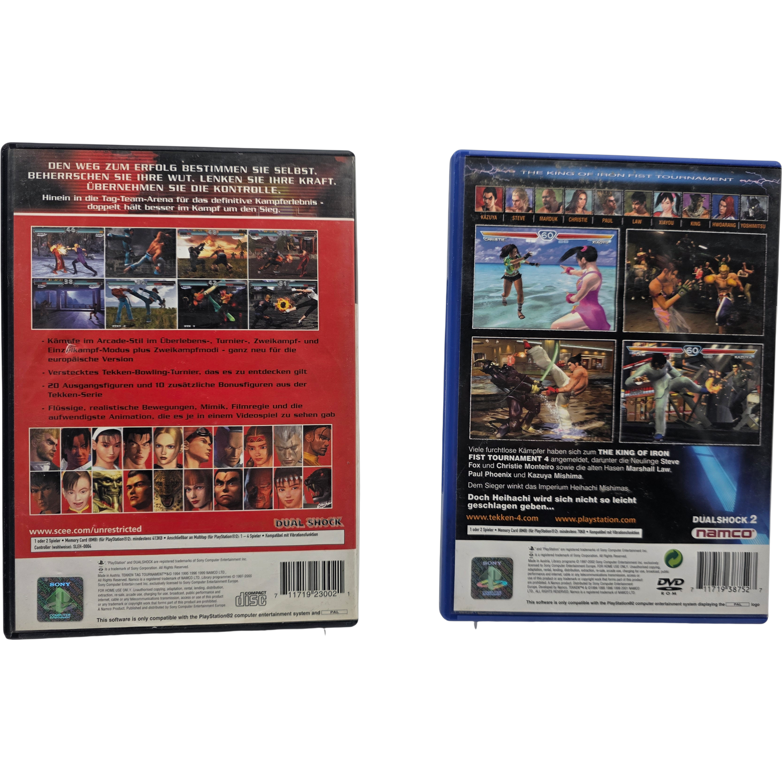 Tekken 4 & Tag Tournament Set Bundle