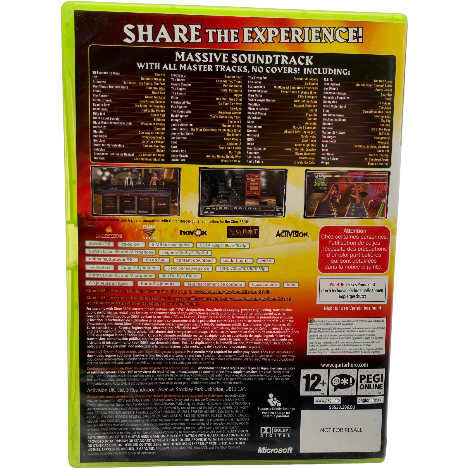Guitar Hero: World Tour