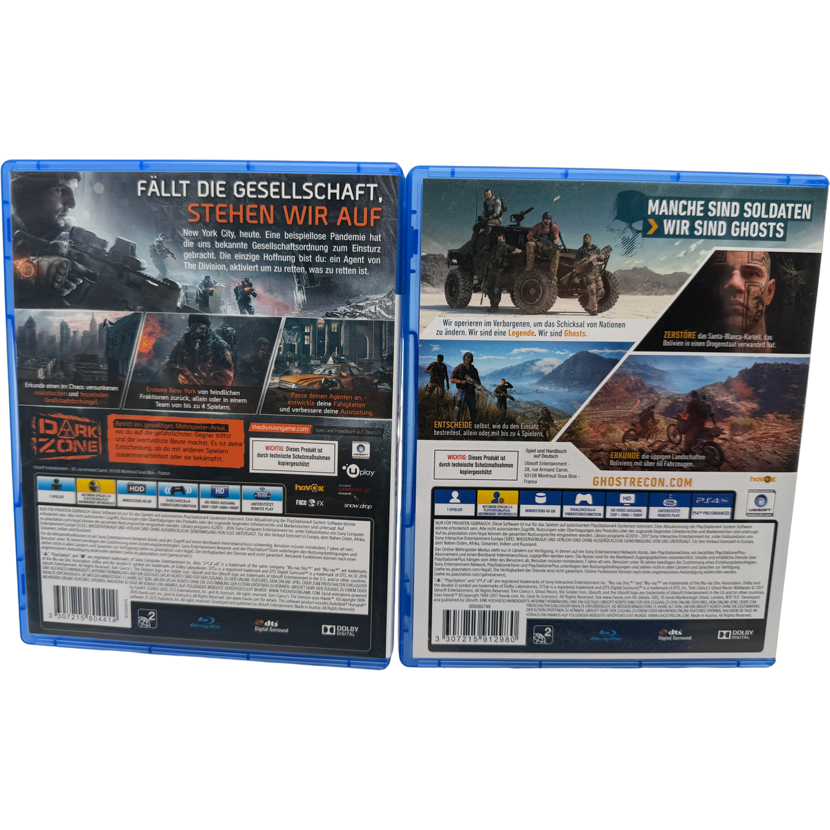 Tom Clancys Division + Ghost Recon Wildlands Bundle