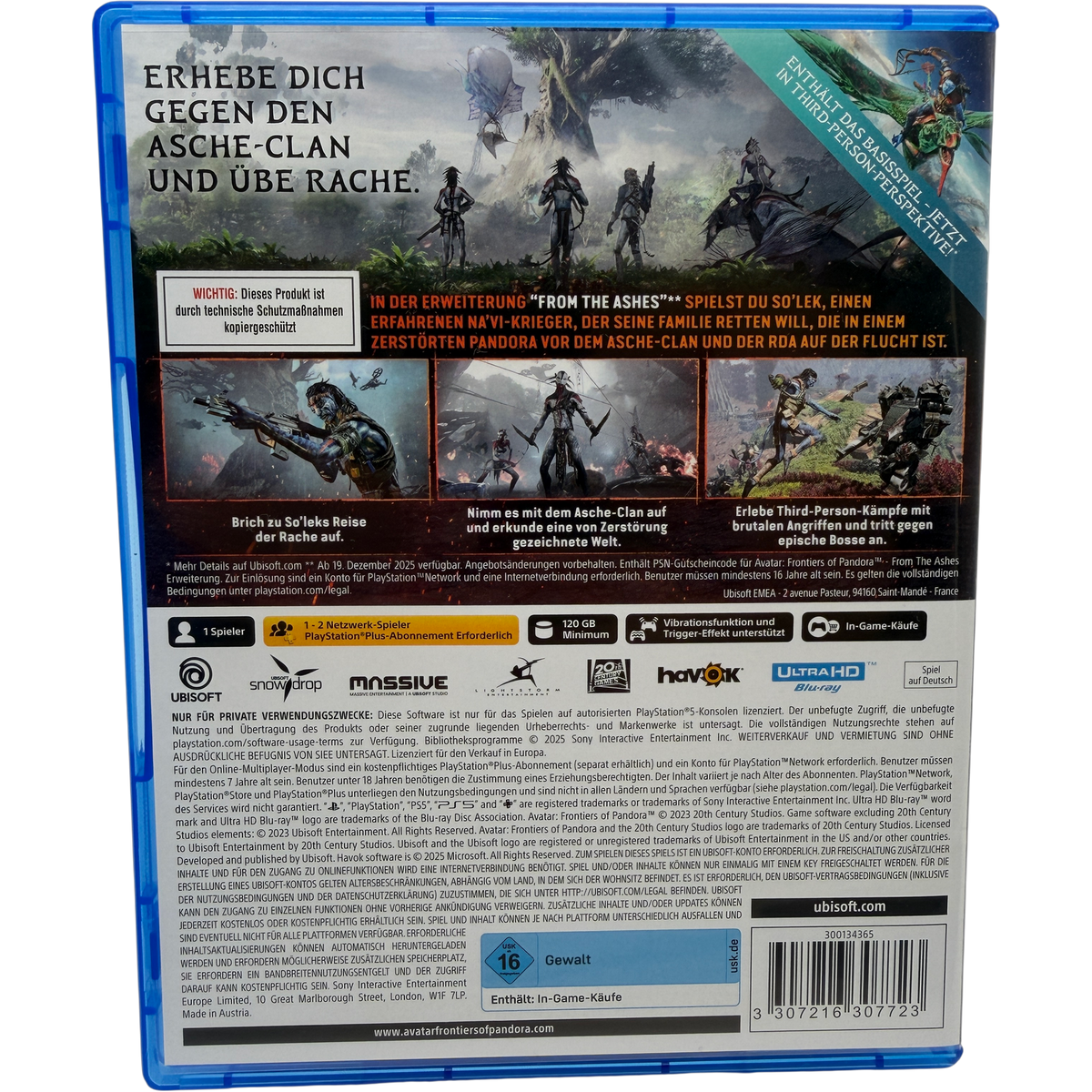 Avatar Frontiers of Pandora From the Ashes Edition