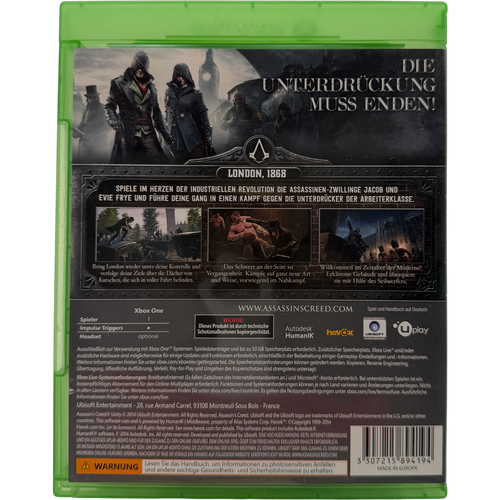 Assassin's Creed: Syndicate-D1 Special Edition
