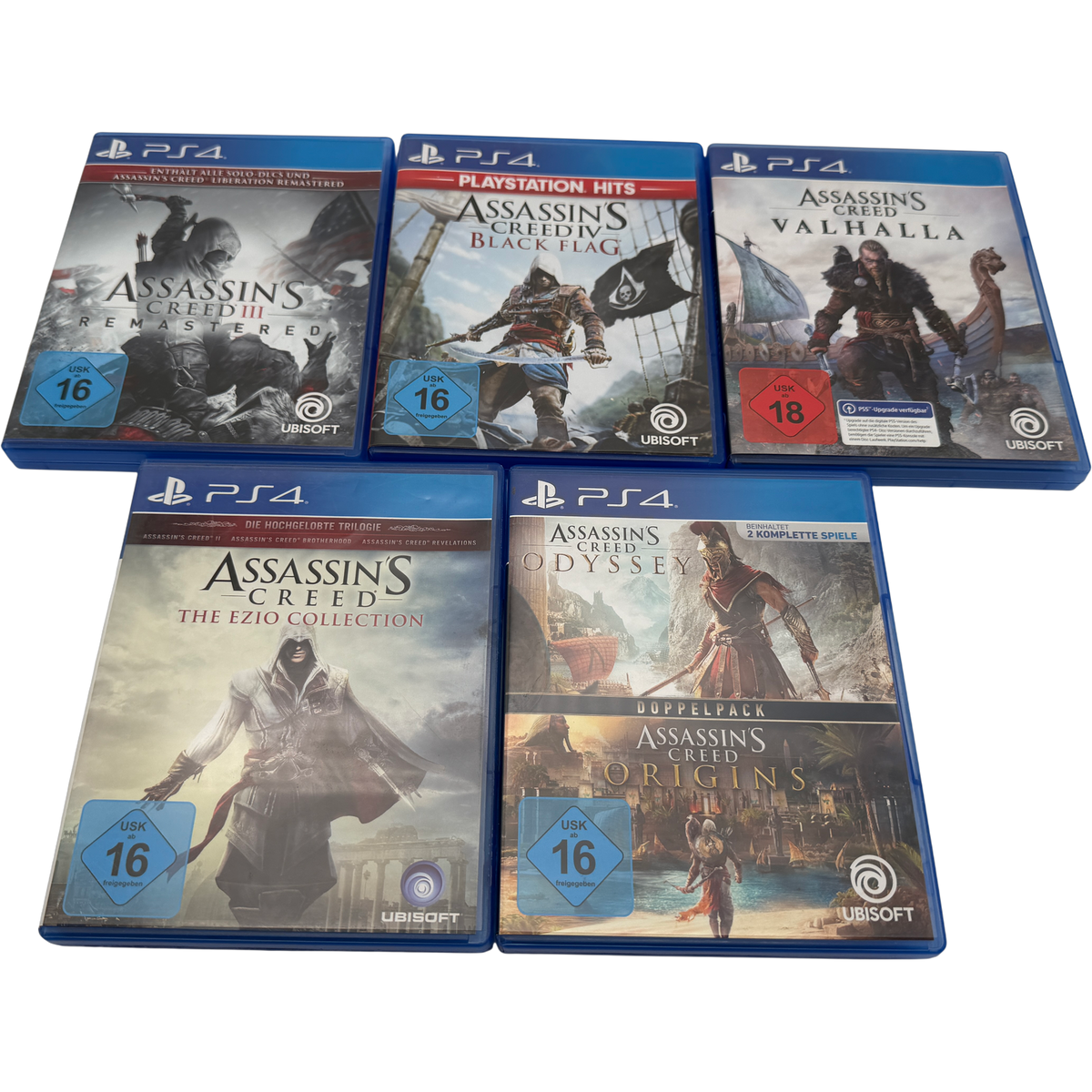 Assassins Creed 3 Black Flag Valhalla Ezio XXL Bundle