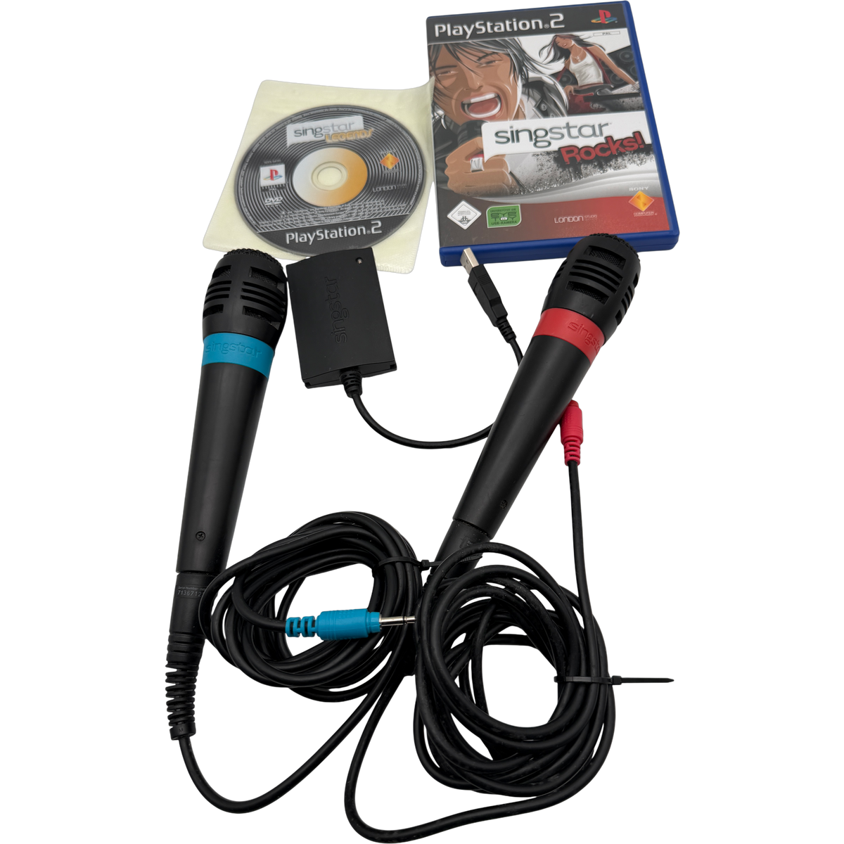 Singstar Set Legends + Rocks inkl. Mikrofone