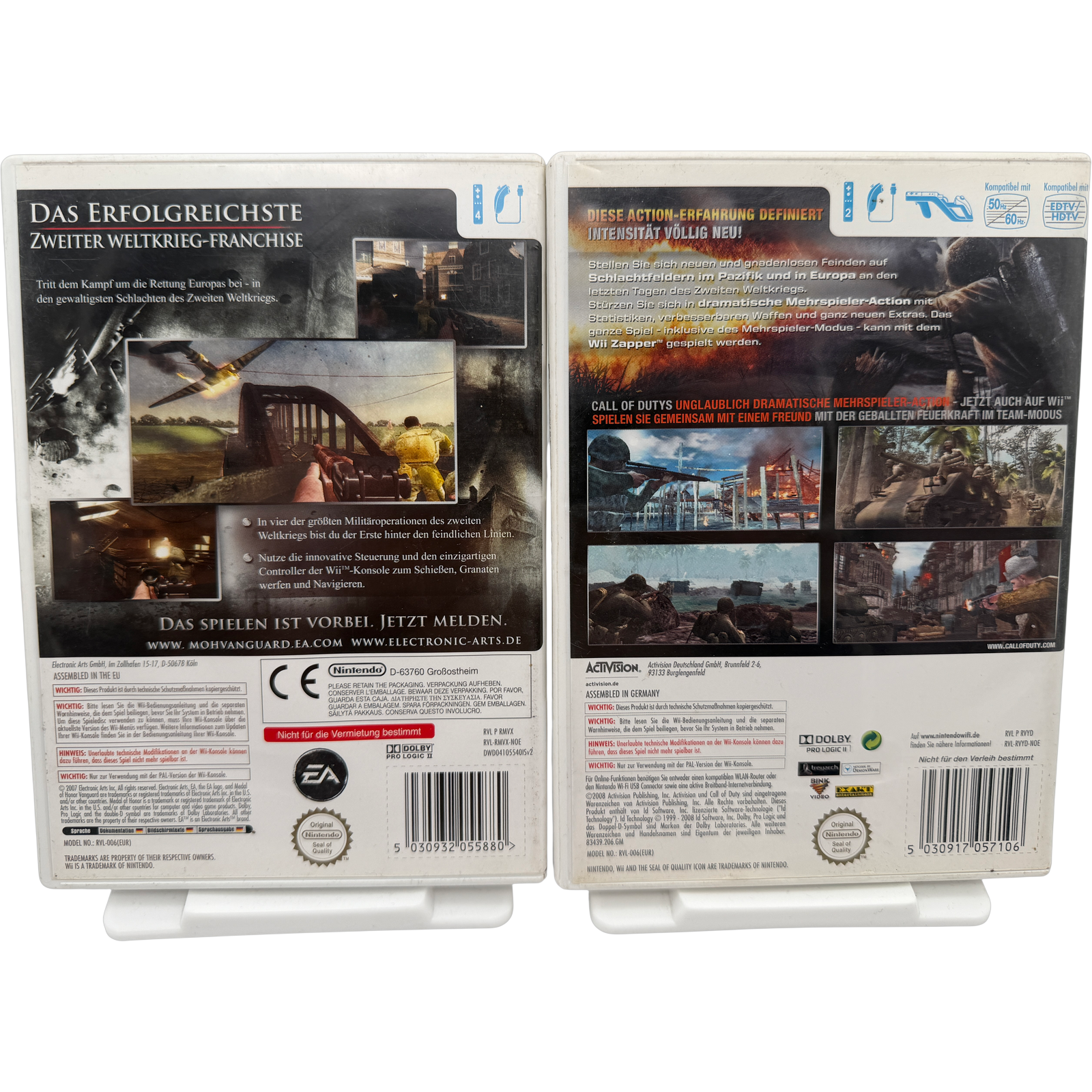 Medal of Honor Vanguard & Call of Duty inkl. Guns Bundle