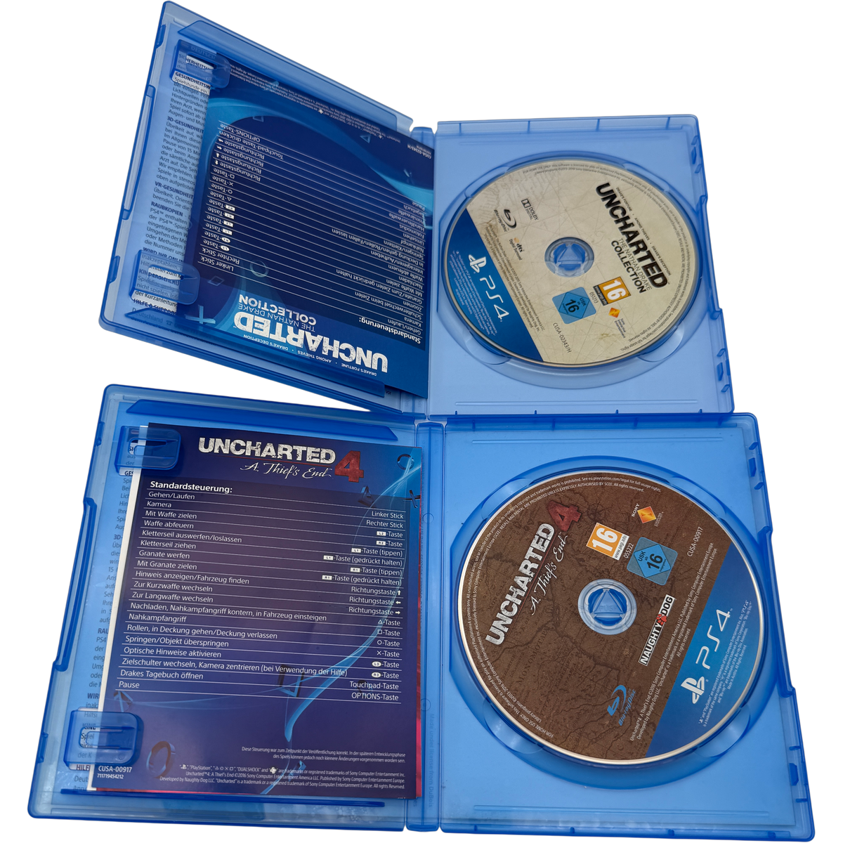 Uncharted 1 2 3 4 Nathan Drake Collection Thiefs Bundle