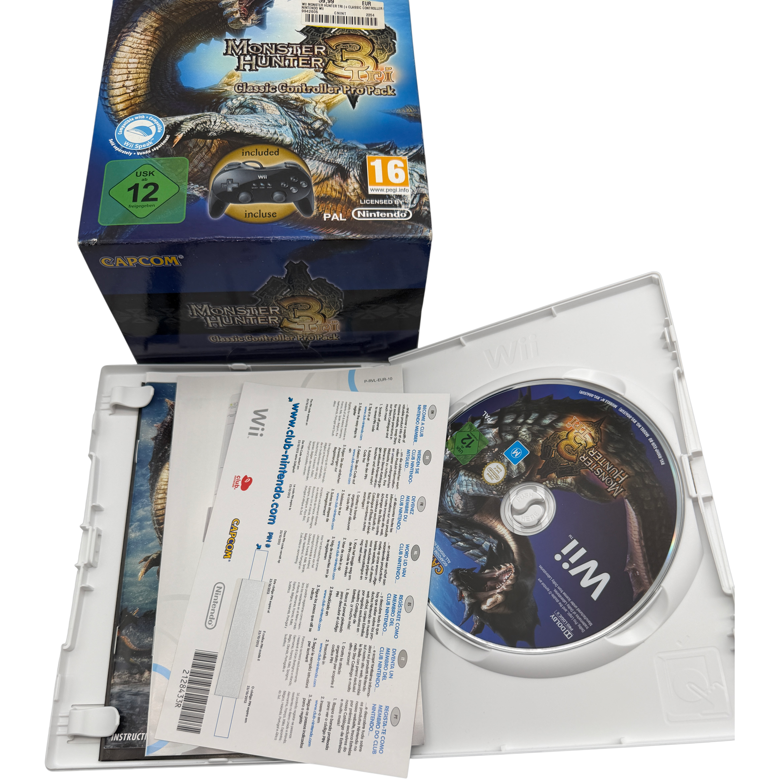 Monster Hunter 3 TRI Classic Contr. Pro Pack