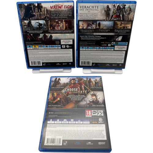 Assassins Creed Unity + Black Flag + Odyssey Bundle