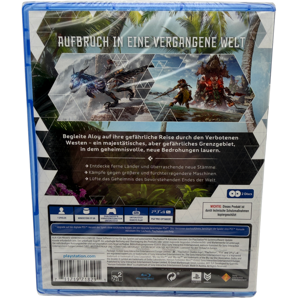 Horizon Forbidden West mit PS5 Upgrade Neu
