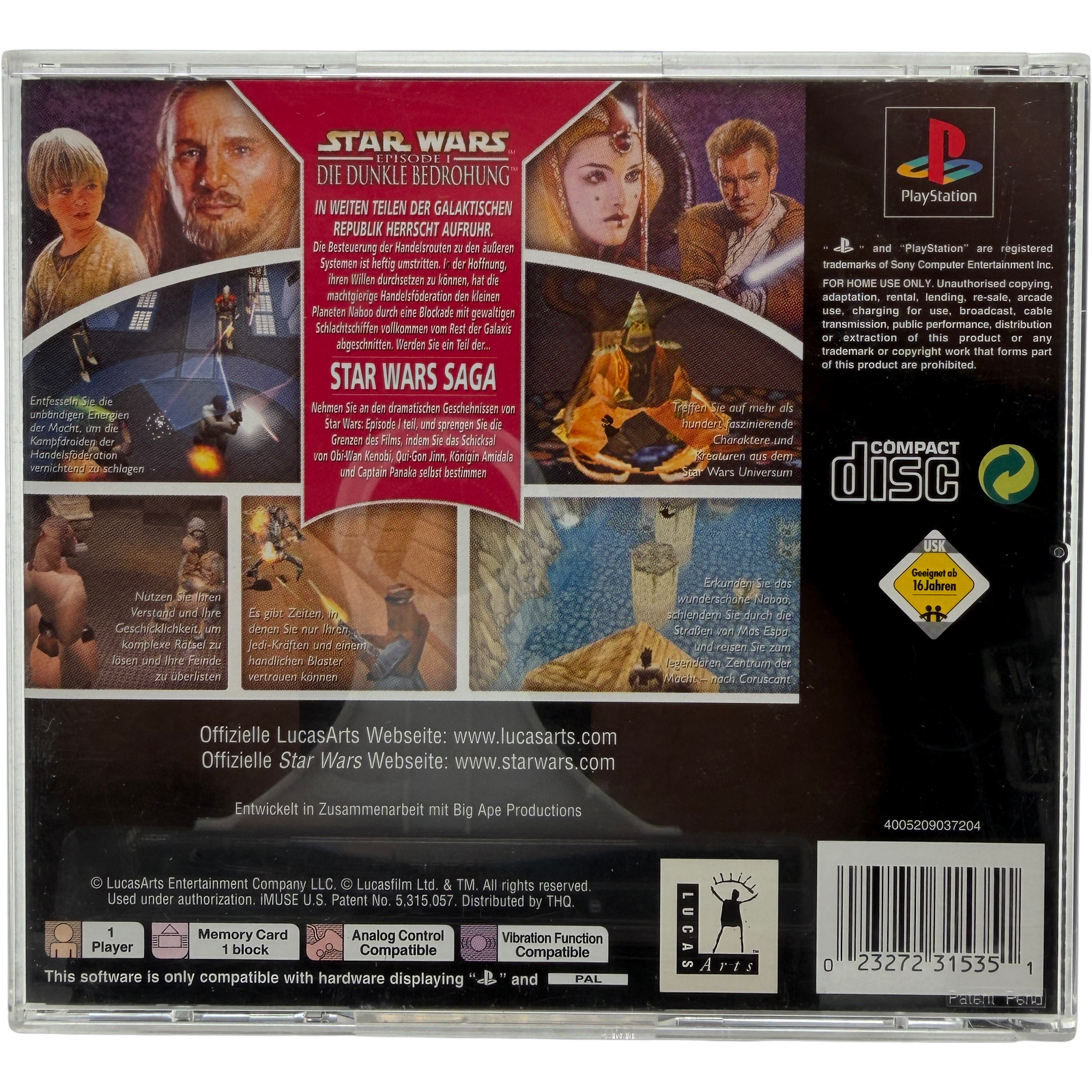 Star Wars Episode 1 Die Dunkle Bedrohung