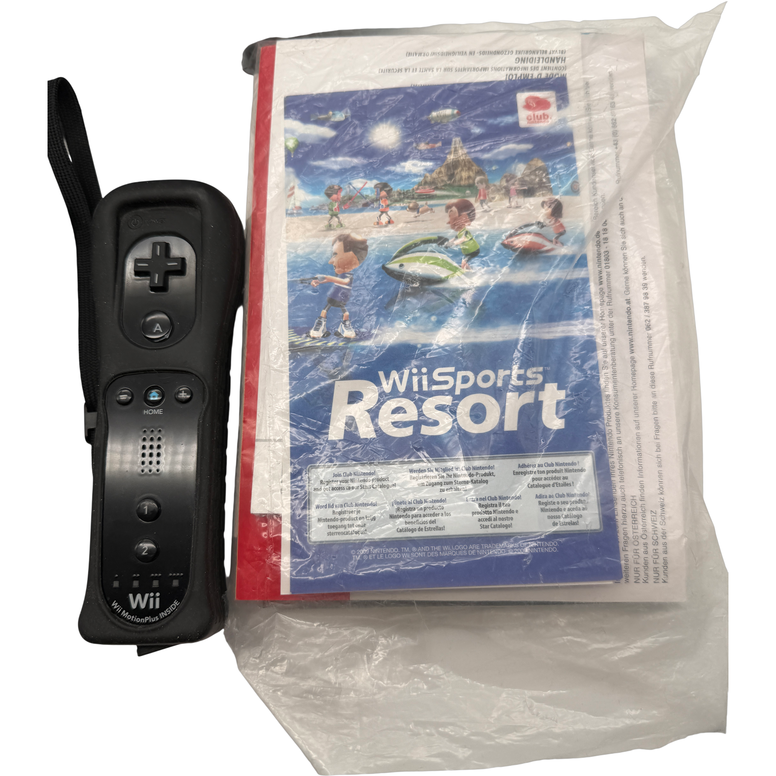 Nintendo Wii Sports Resort Pack schwarz Konsole