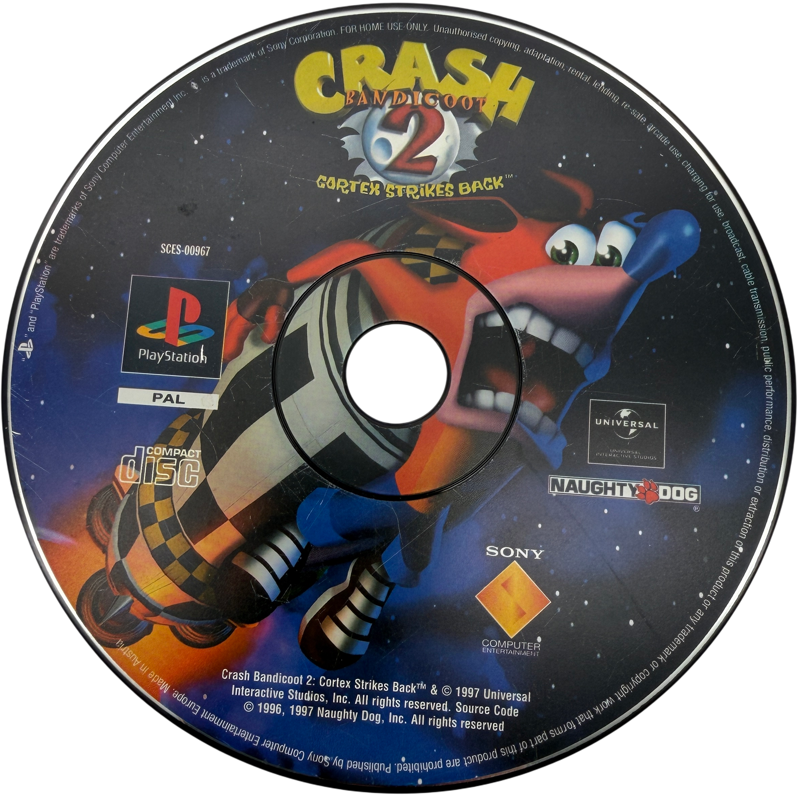 Crash Bandicoot 2 Cortex Strikes Back