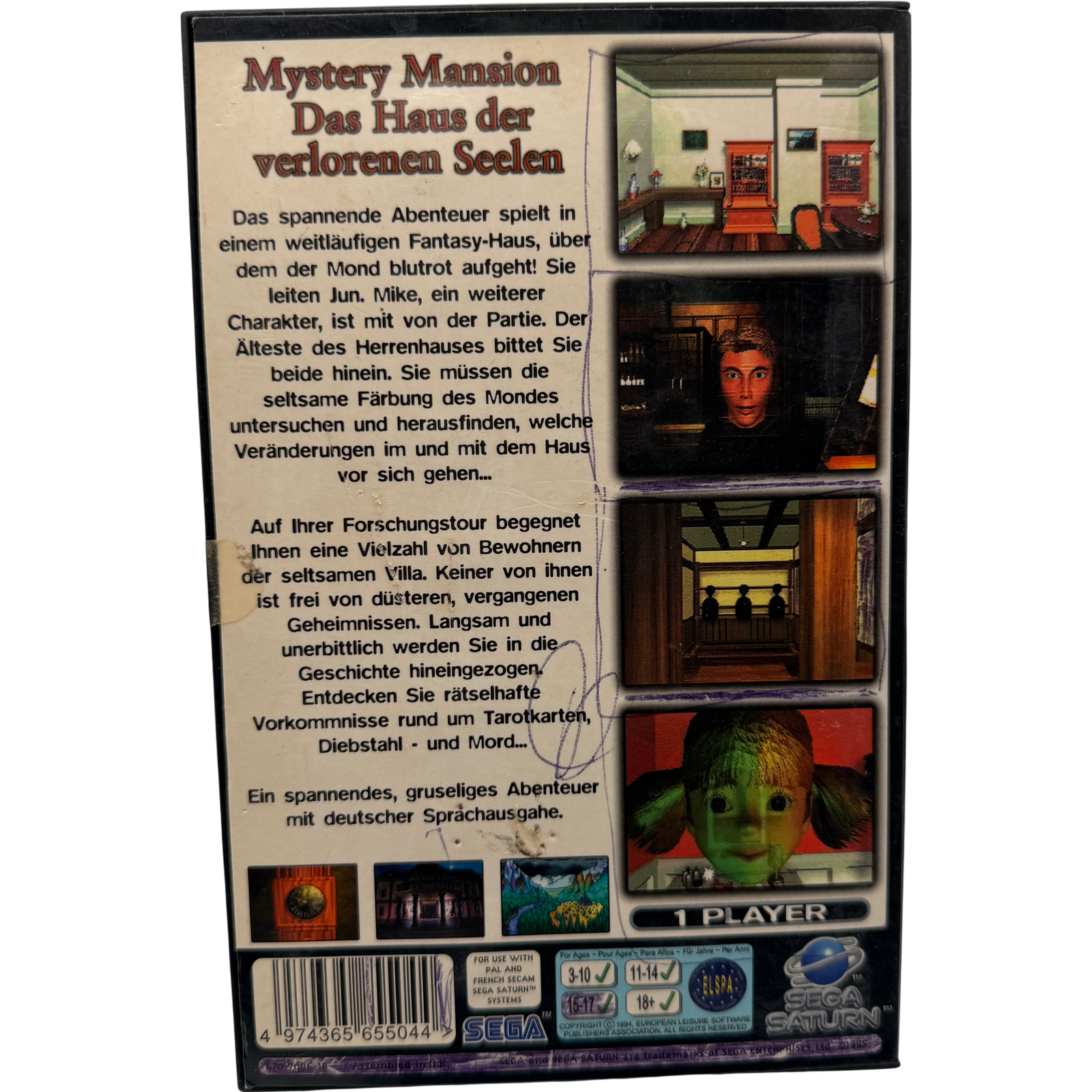 Mystery Mansion das Haus der verlorenen Seelen