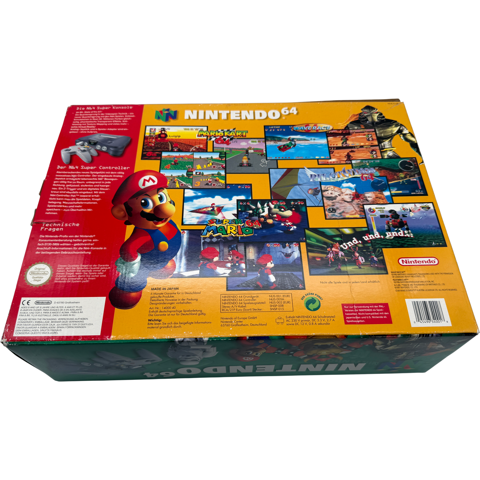 Nintendo 64 Schwarz (Charcoal Gray) Konsole