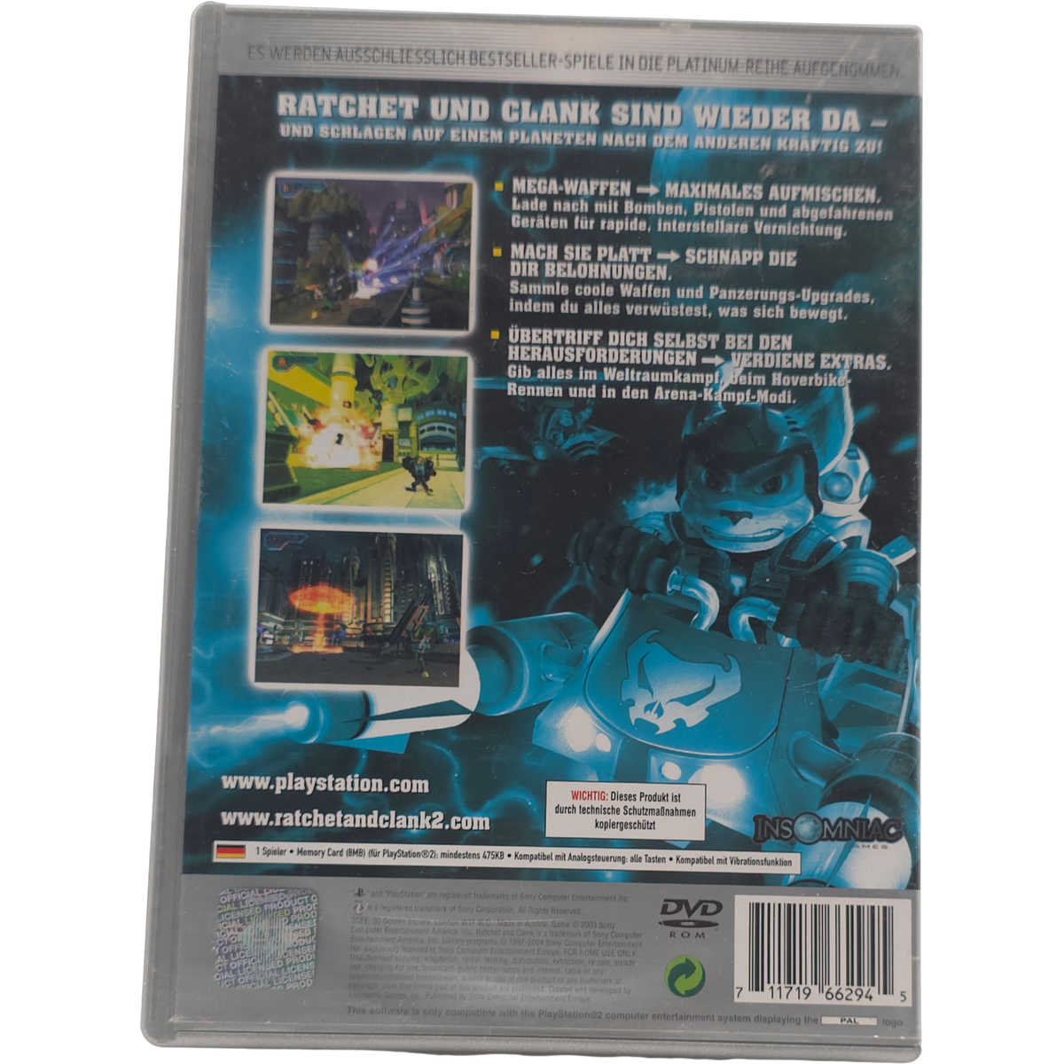 Ratchet & Clank 2-Locked And Loaded