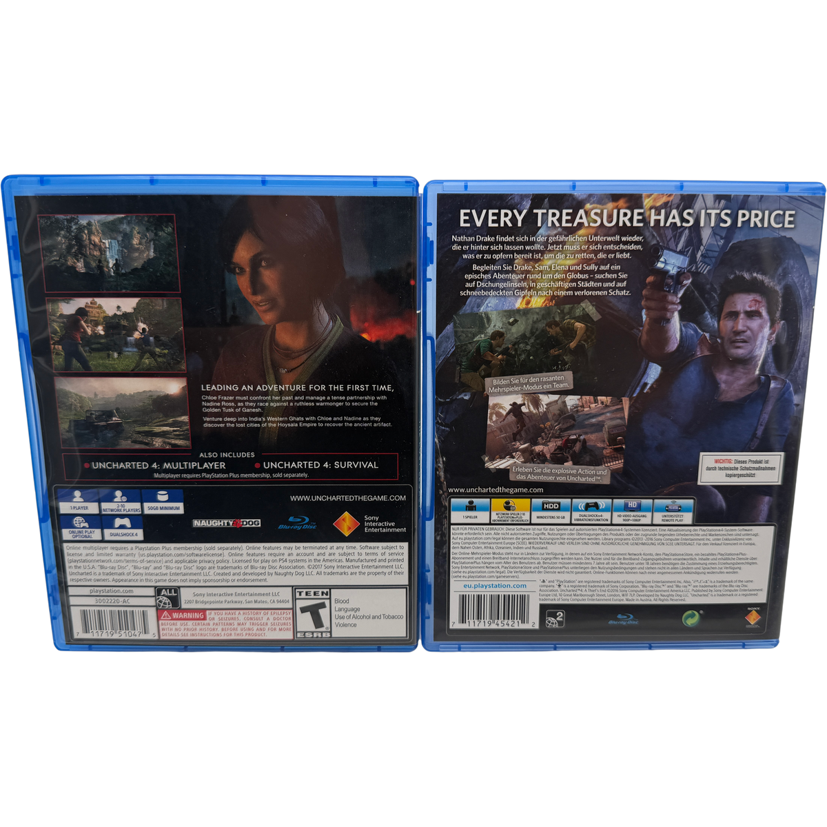 Uncharted Lost Legacy + A Thiefs End - Thief´s Bundle
