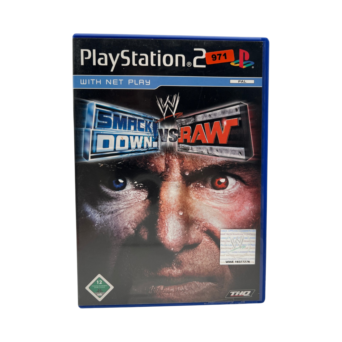 Smack Down vs Raw + Smack Down vs Raw 2008 ECW Bundle - Sony PlayStation 2
