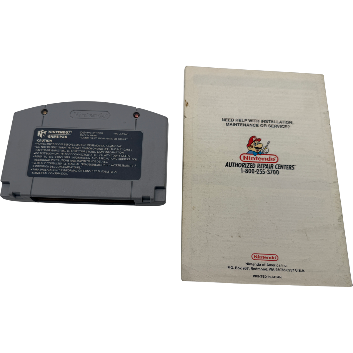 Super Mario 64 NTSC-U USA Version m. Anleitung
