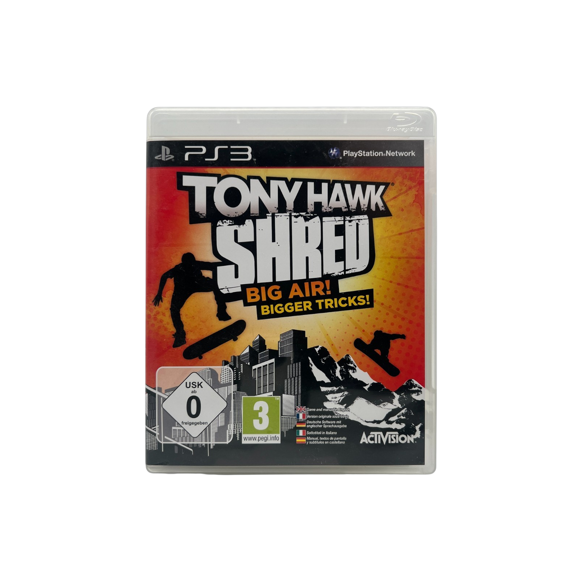 Tony Hawk Shred Big Air Bigger Tricks