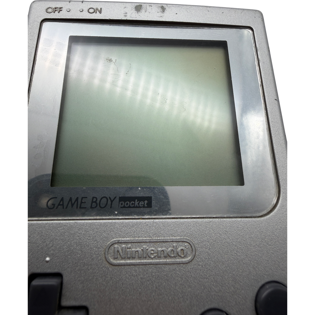 Nintendo Game Boy Pocket Silber Case Konsole