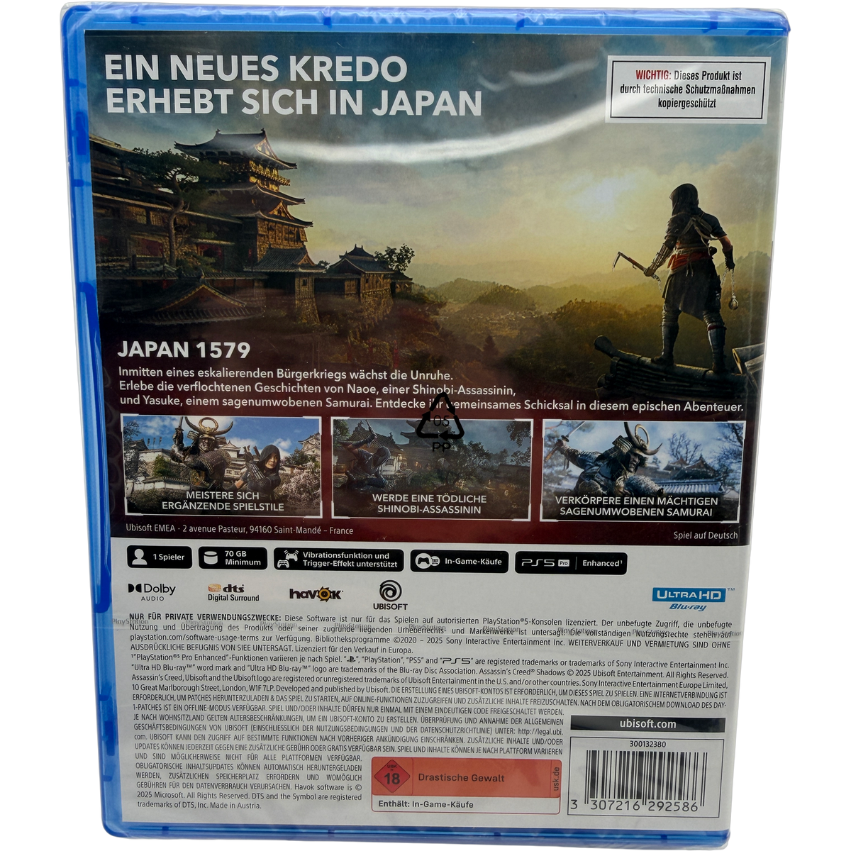Assassins Creed Shadows Neu