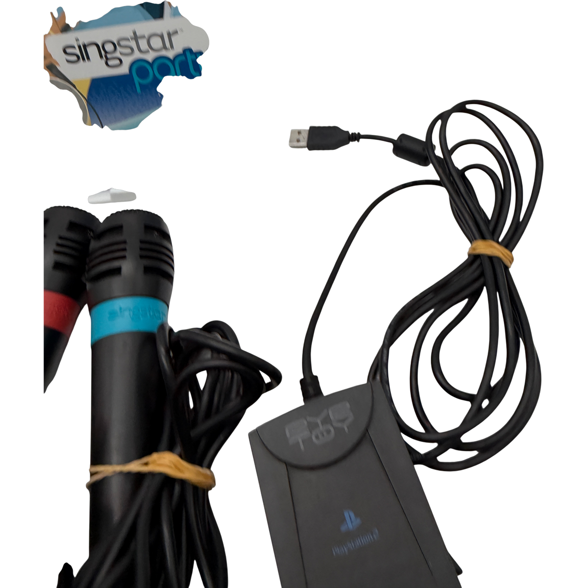 Singstar Party m. 2 Mikros und Eyetoy Kamera Bundle