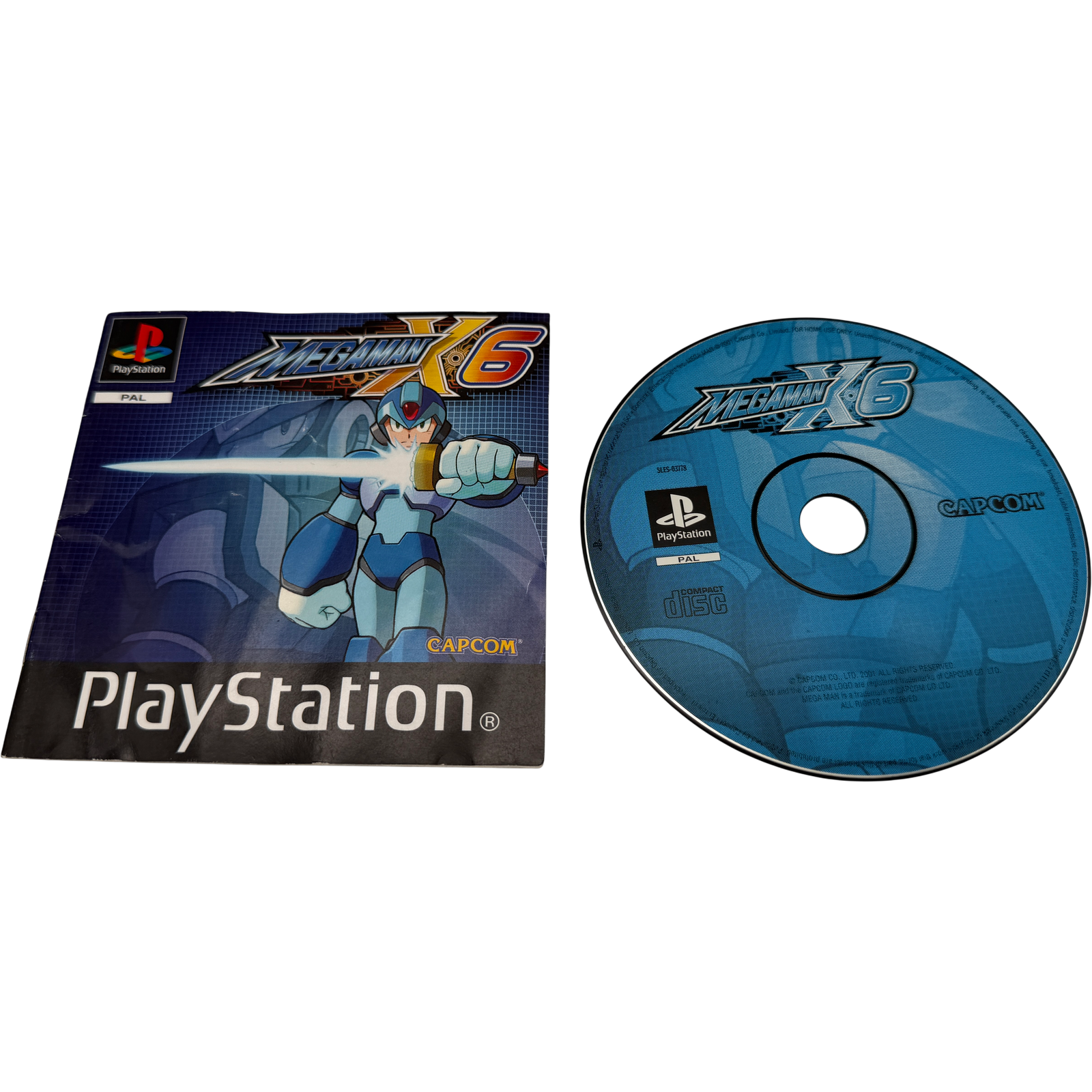 Megaman X6 Mega Man Pal inkl. Anleitung