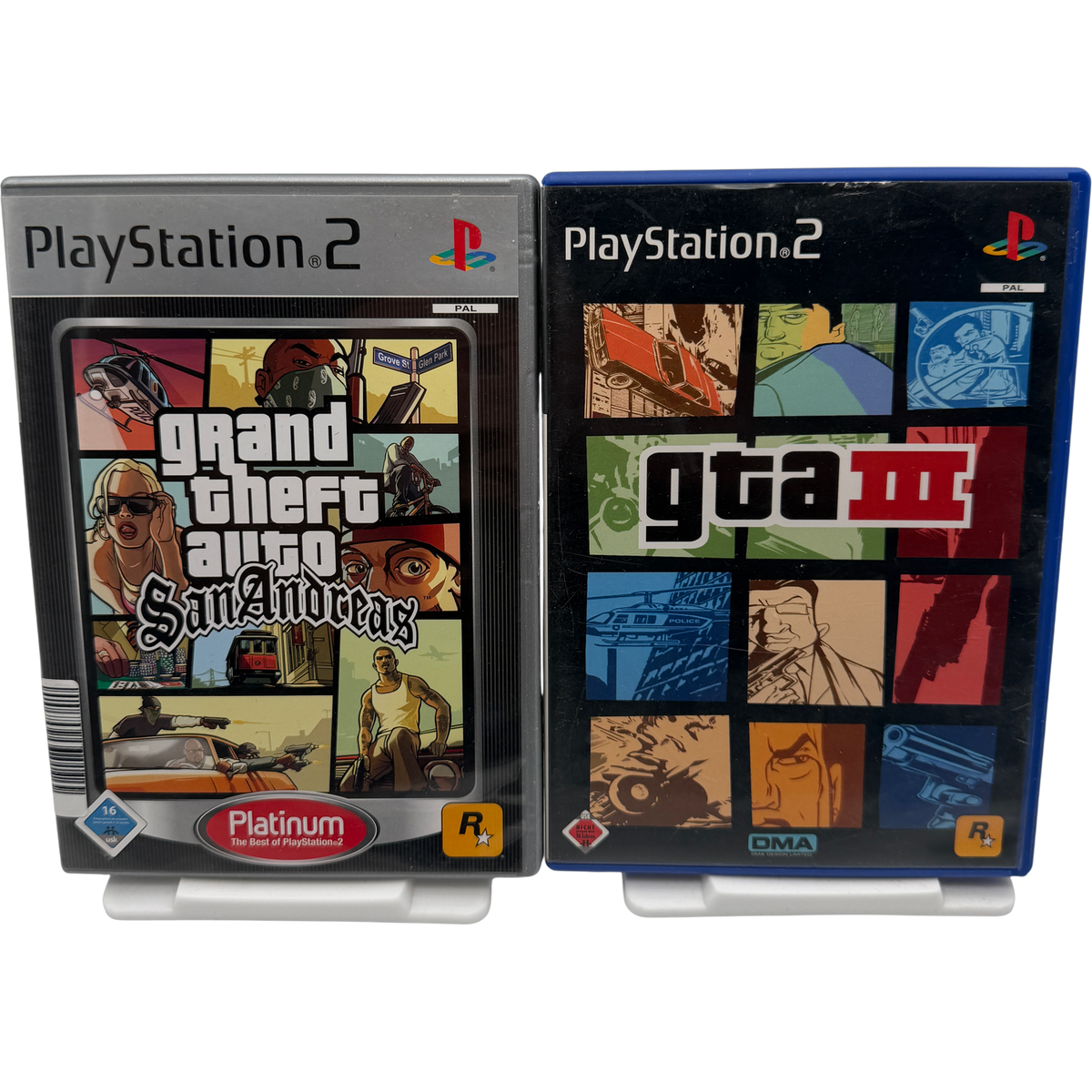 GTA San Andreas + Grand Theft Auto 3 III Bundle