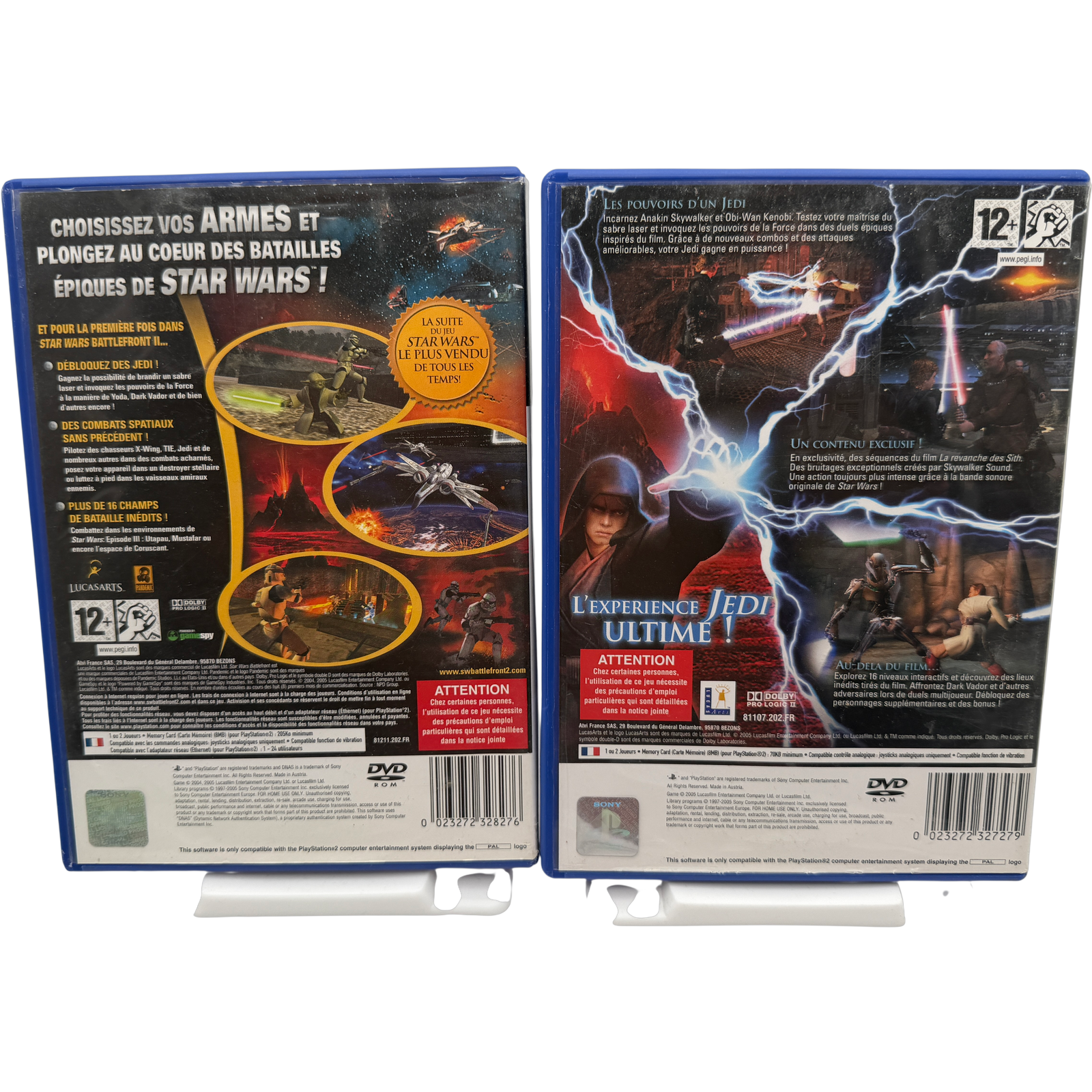 Star Wars Battlefront 2 & Revanche des Sith francais Bundle