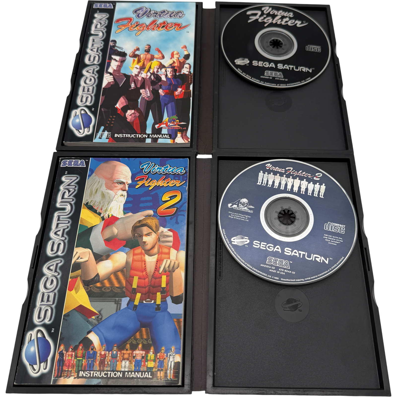 Virtua Fighter 1 & 2 in OVP