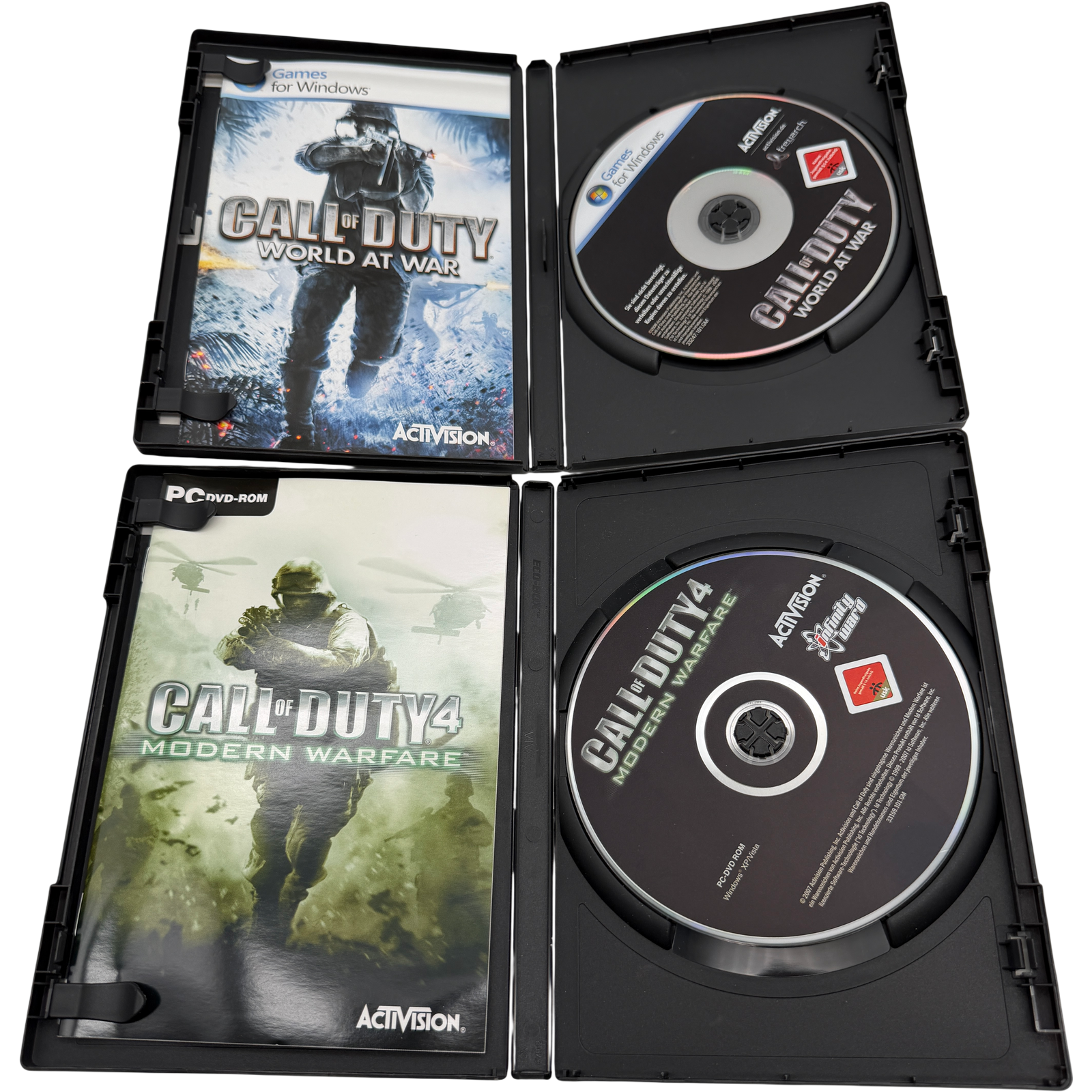 Call of Duty world at war + Modern Warfare COD Bundle
