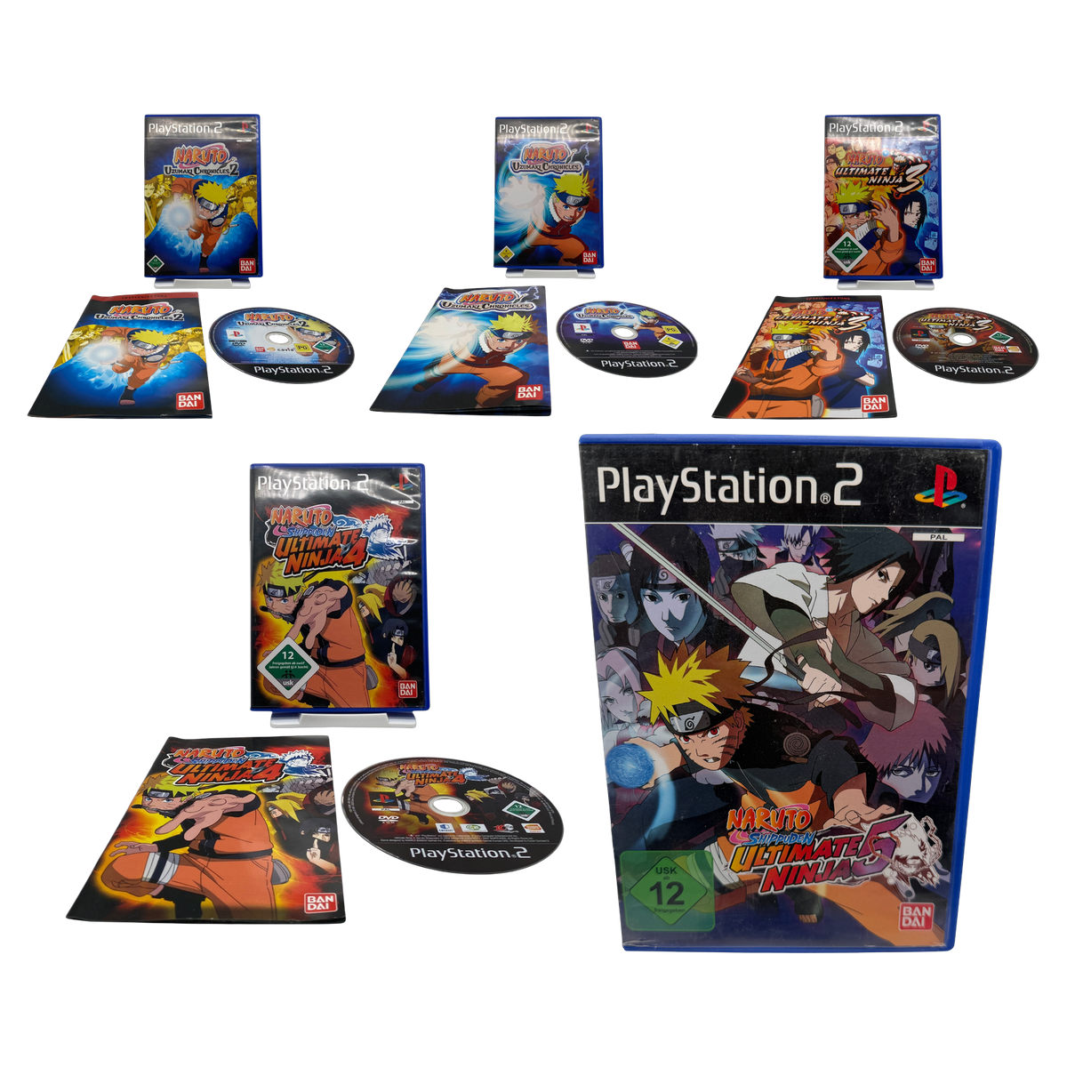 Naruto Spiele Bundle (5 Spiele)