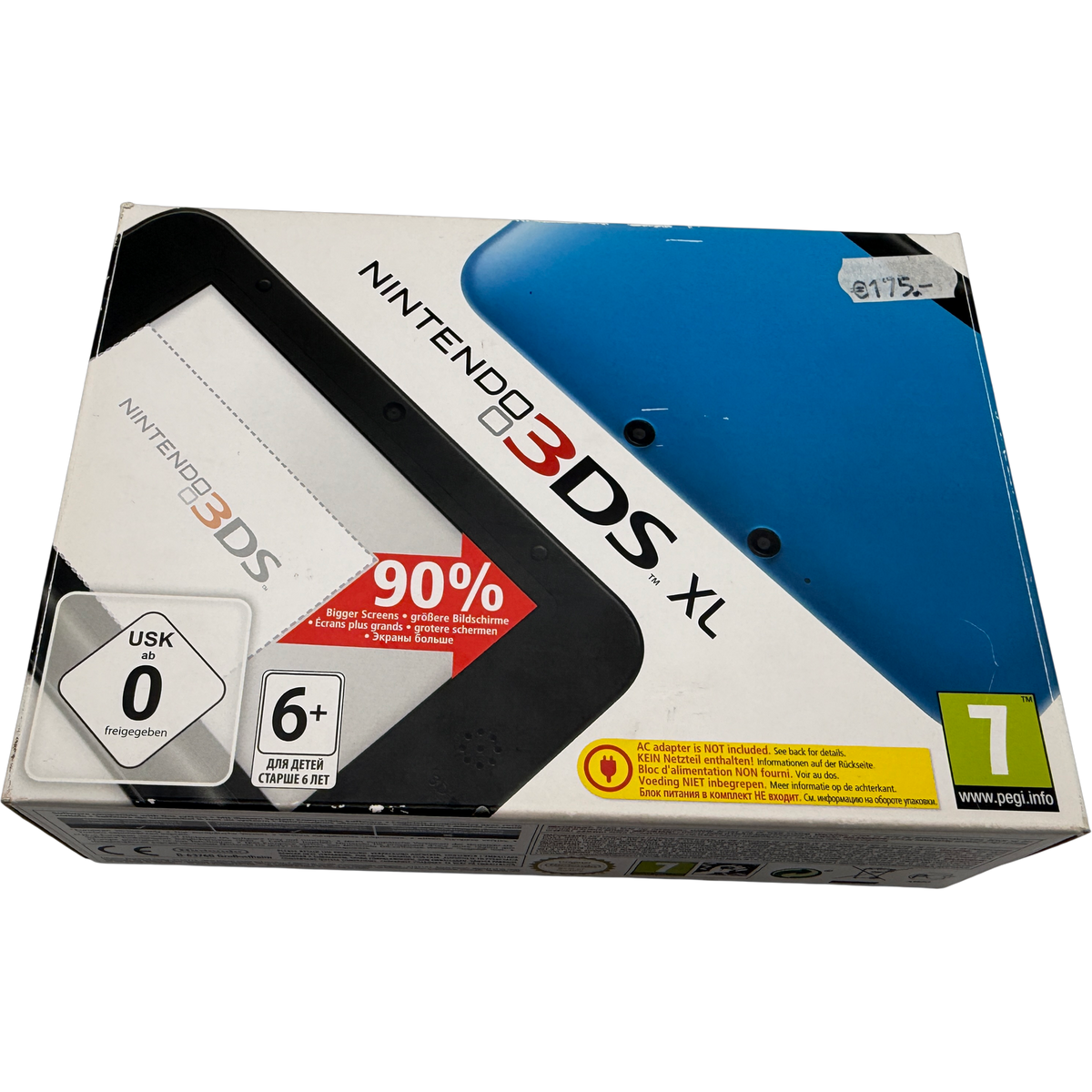 Nintendo 3DS XL blau Konsole