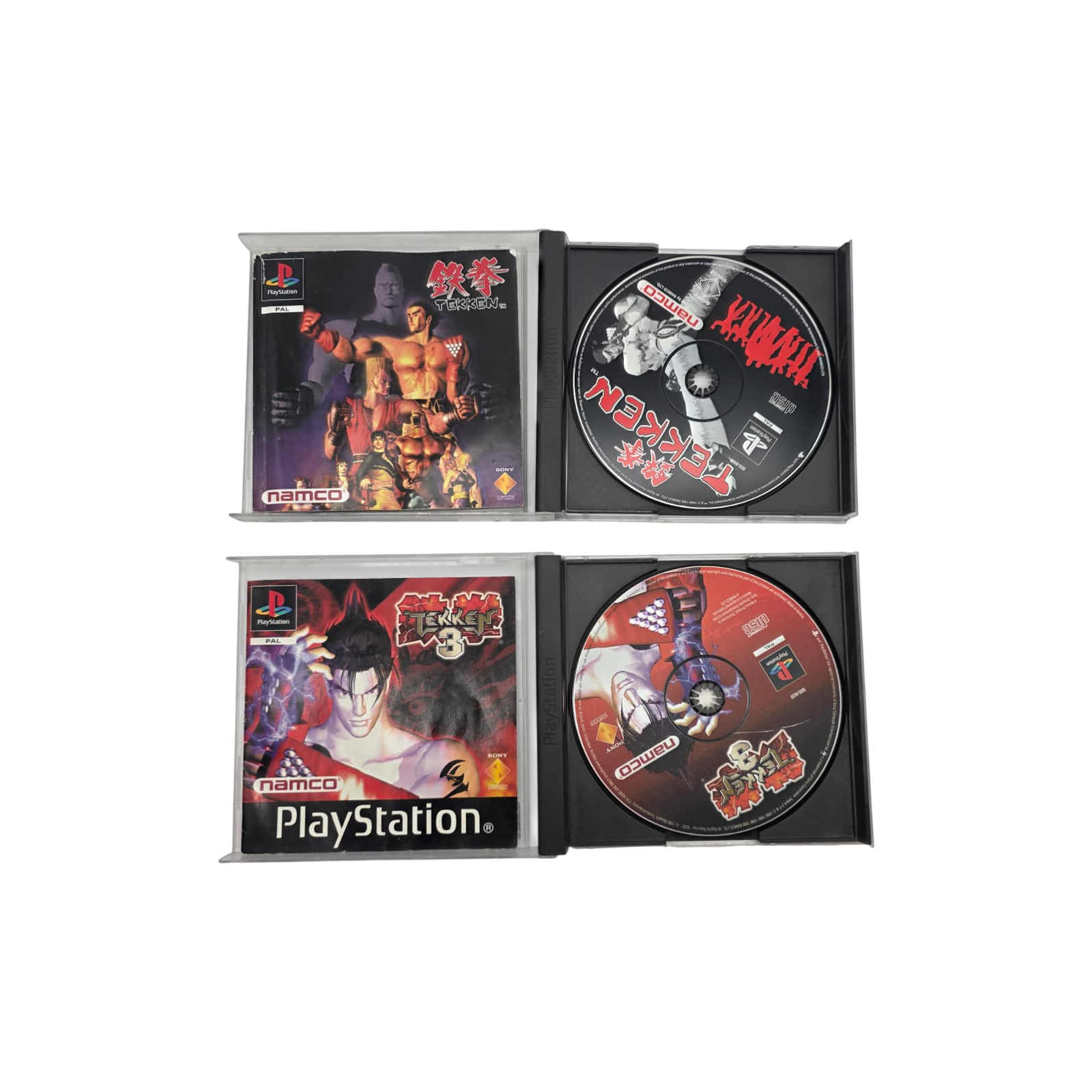 Tekken 1 2 3 Set Bundle