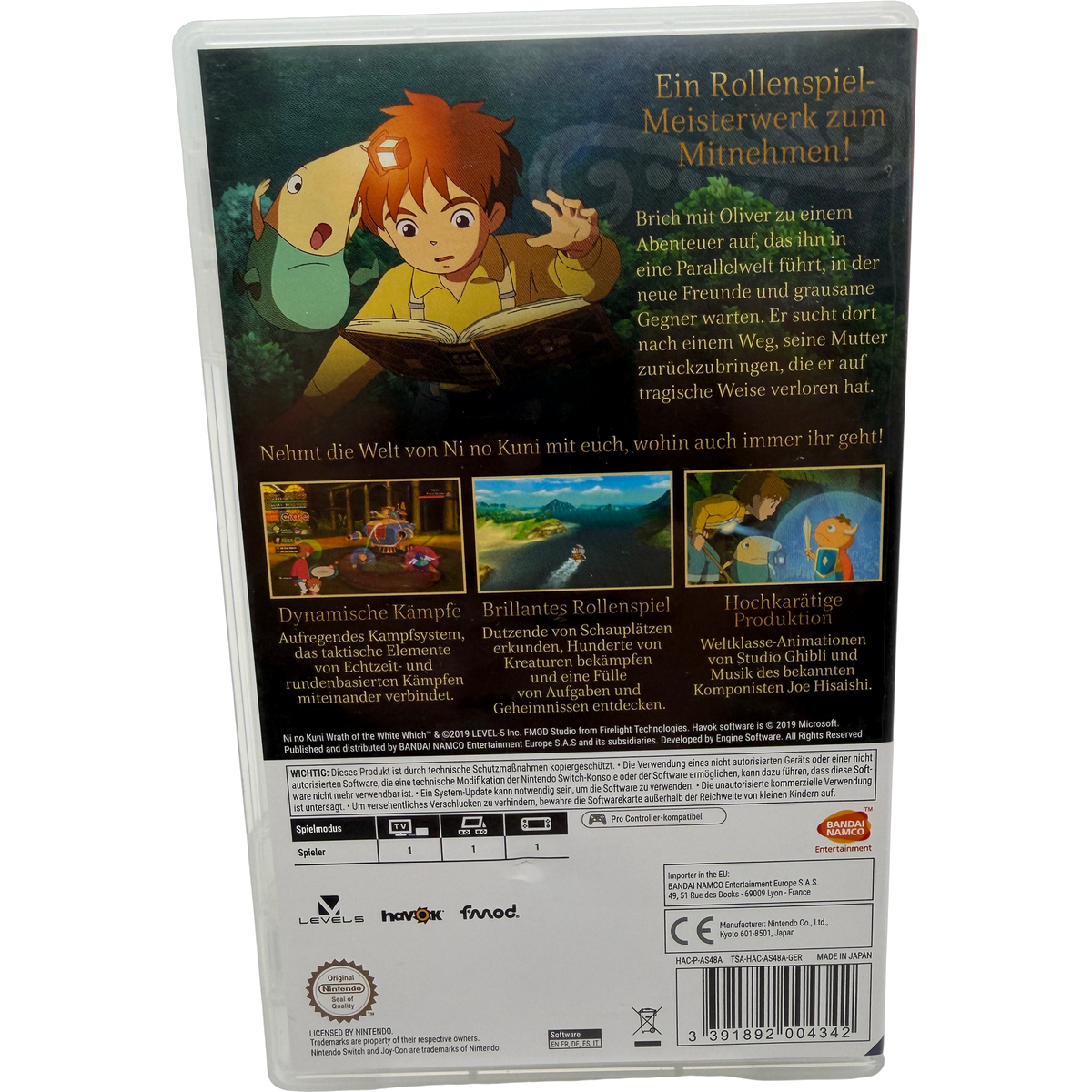 Ni No Kuni: der Fluch der Weißen Königin Remastered