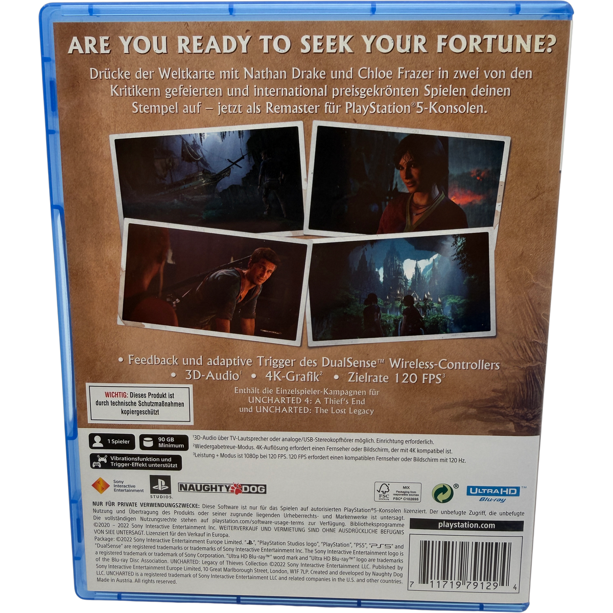 Uncharted: Legacy of Thieves Collection