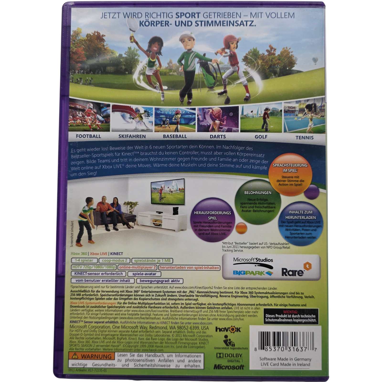 Kinect Sports: Season Two