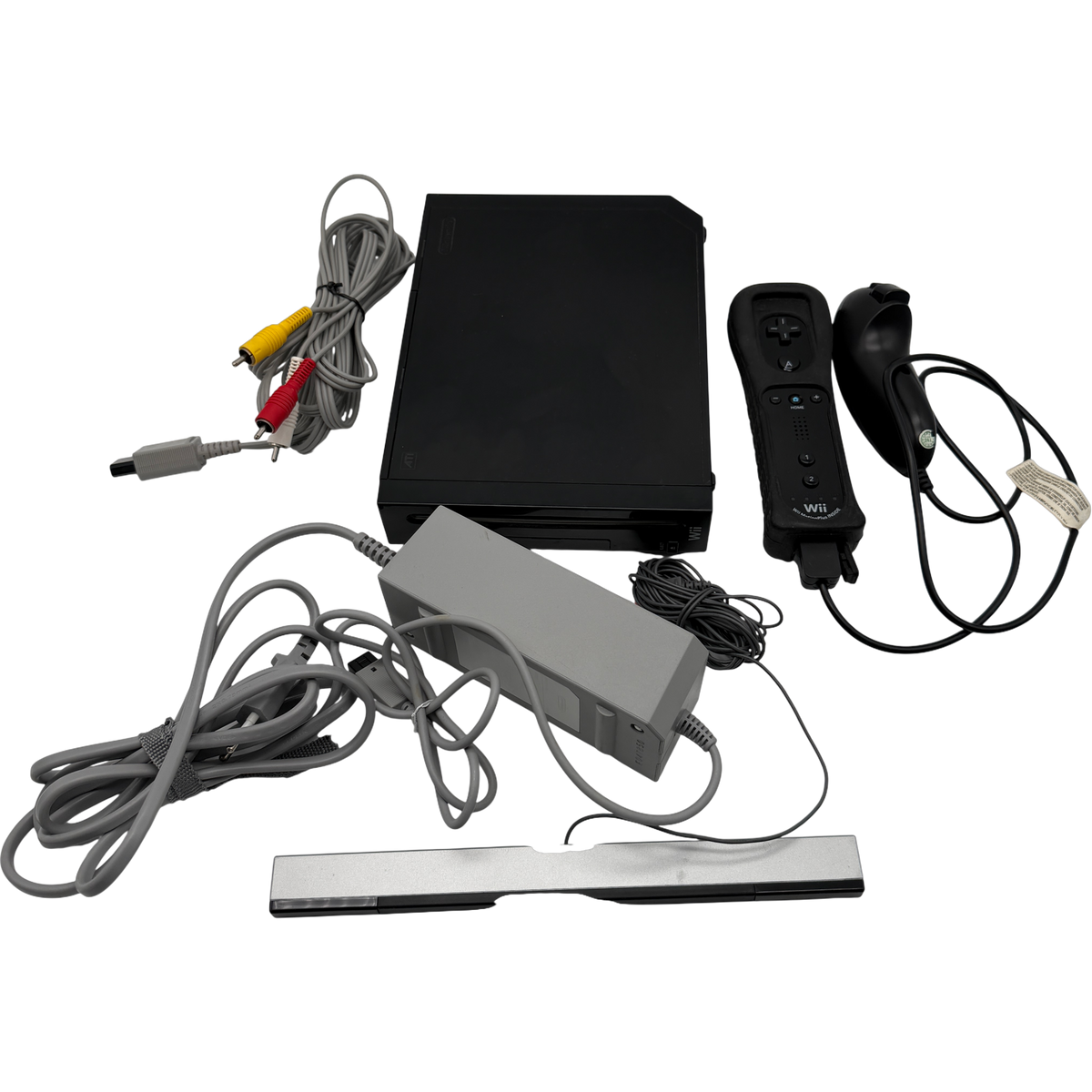 Nintendo Wii schwarz Konsole