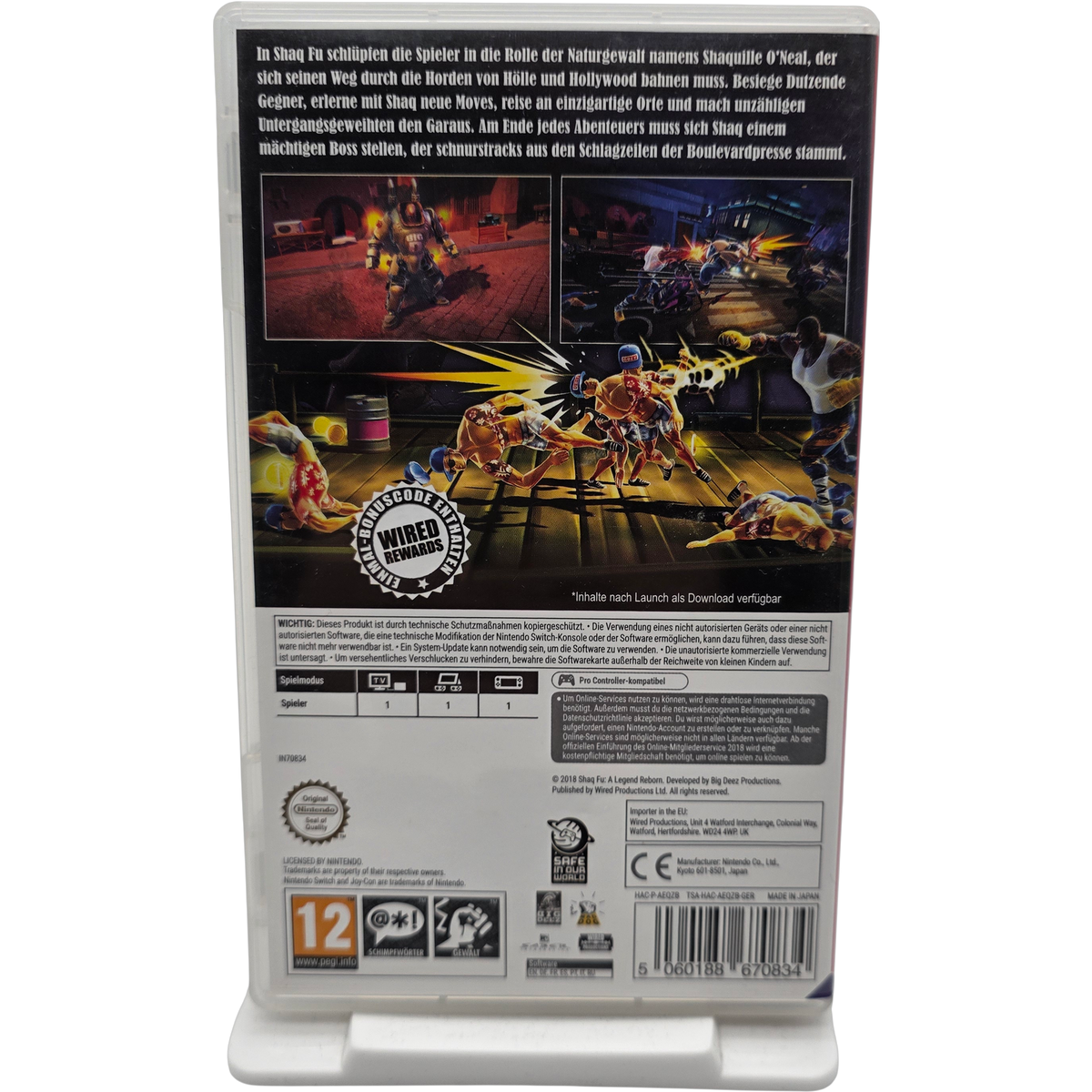Shaq Fu: A Legend Reborn - Nintendo Switch