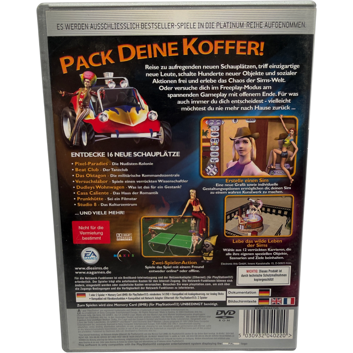 Die Sims brechen aus Platinum (k.A.)