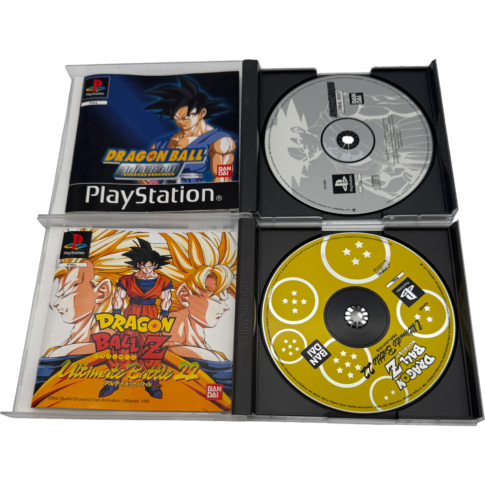 Dragonball Z Ultimate Battle 22 & DB GT Final Bout Bundle