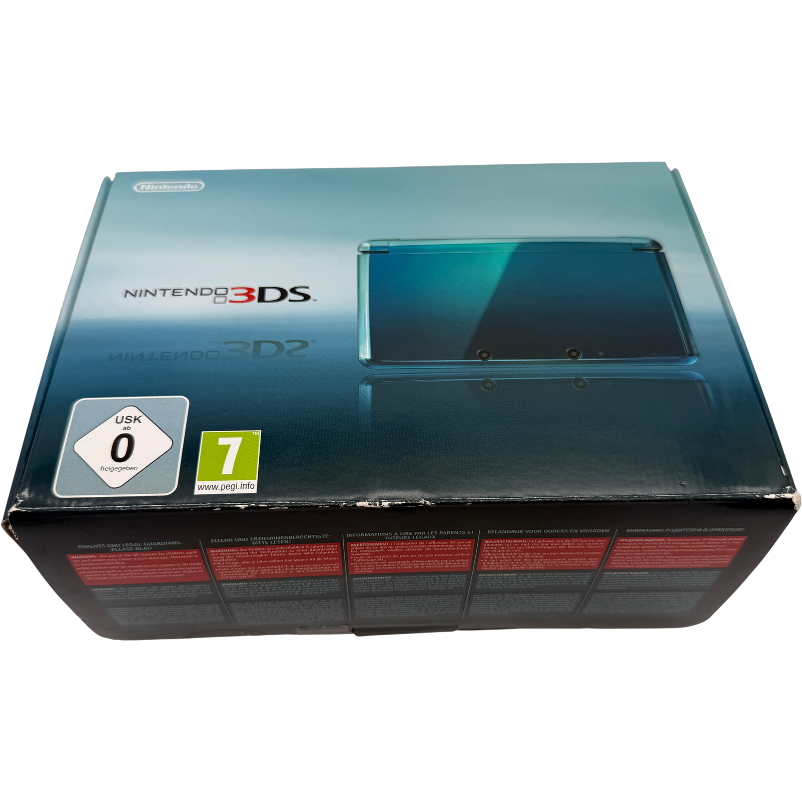 Nintendo 3DS Türkis Aqua blue Aqua blau Konsole