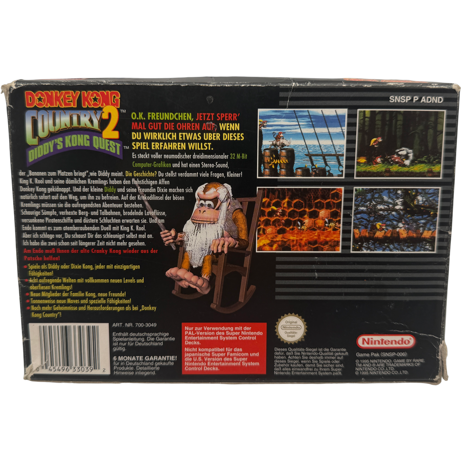 Donkey Kong Country 2 Diddys Kong Quest