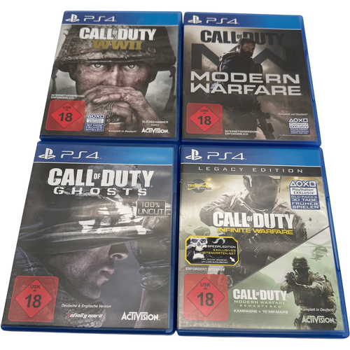 Call of Duty Ghosts Modern Warfare Infinite WWII Bundle