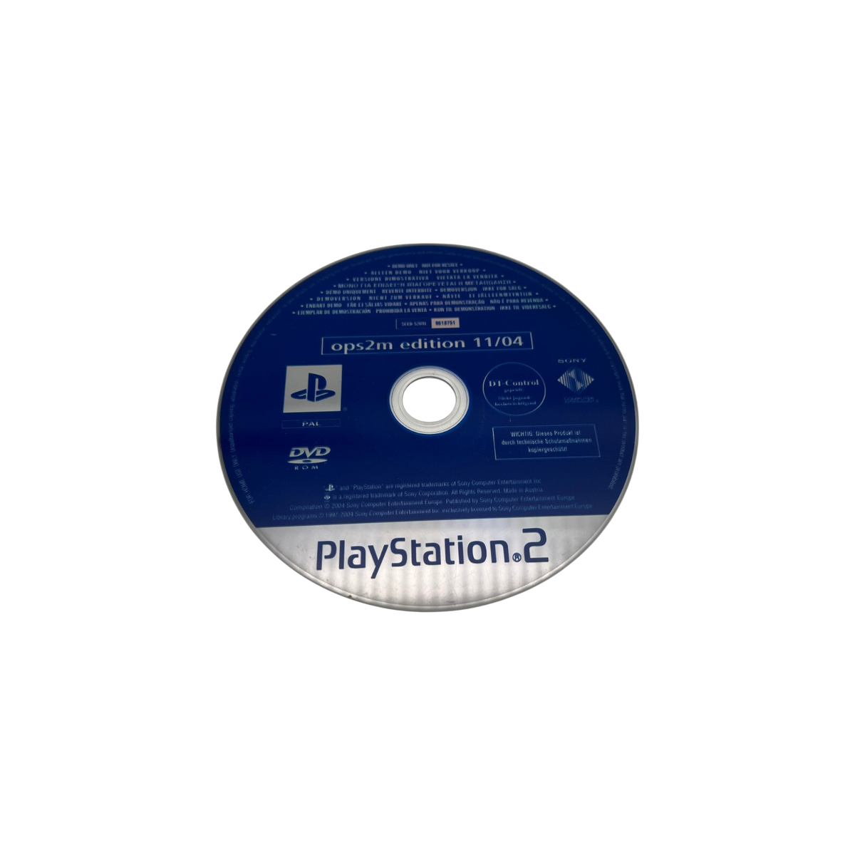 OPS2M Demo-CD Sammlung (3 Discs) - Sony PlayStation 2