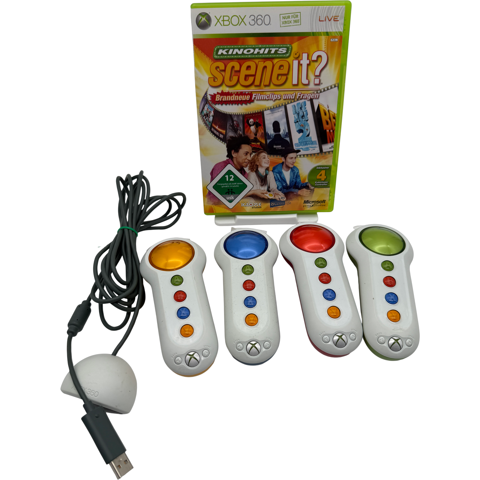 Scene it Kinohits inkl. 4 Buzzer Contr. und Sensor