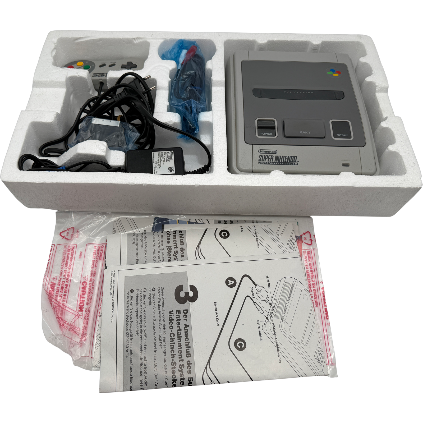 SNES Power 3 Set Konsole
