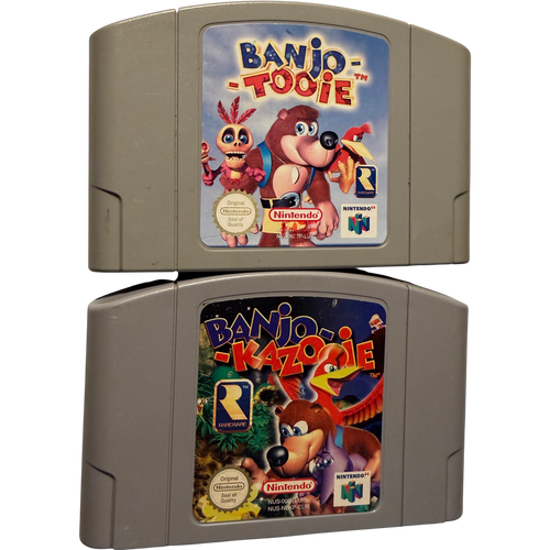 Banjo Kazooie & Banjo Tooie N64 Bundle