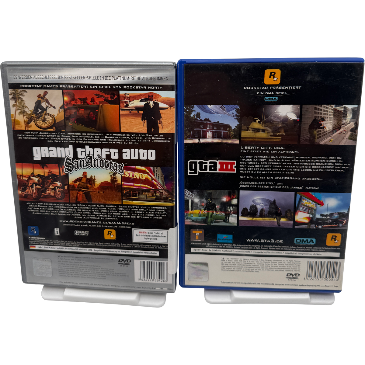 GTA San Andreas + Grand Theft Auto 3 III Bundle