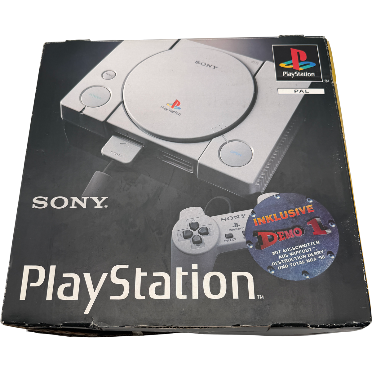 Sony PlayStation 1 grau SCPH-5502 + Demo One Konsole