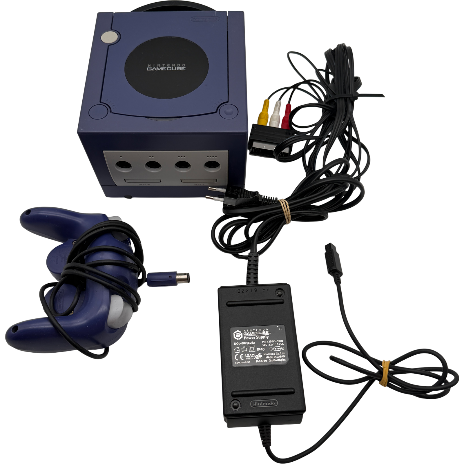 Nintendo GameCube Lila DOL-001 EUR Konsole